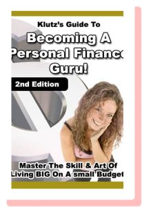 Becoming a personal finance guru 2nd Edition